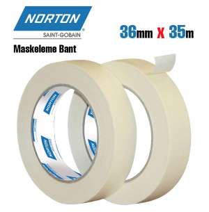 Norton Maskeleme Bant 36mm x 35m Beyaz