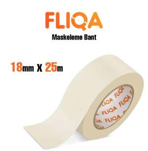 Fliqa Maskeleme Bant 18mm x 25m